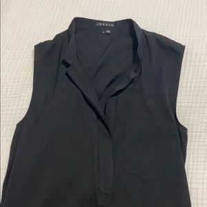 Petite theory blouse